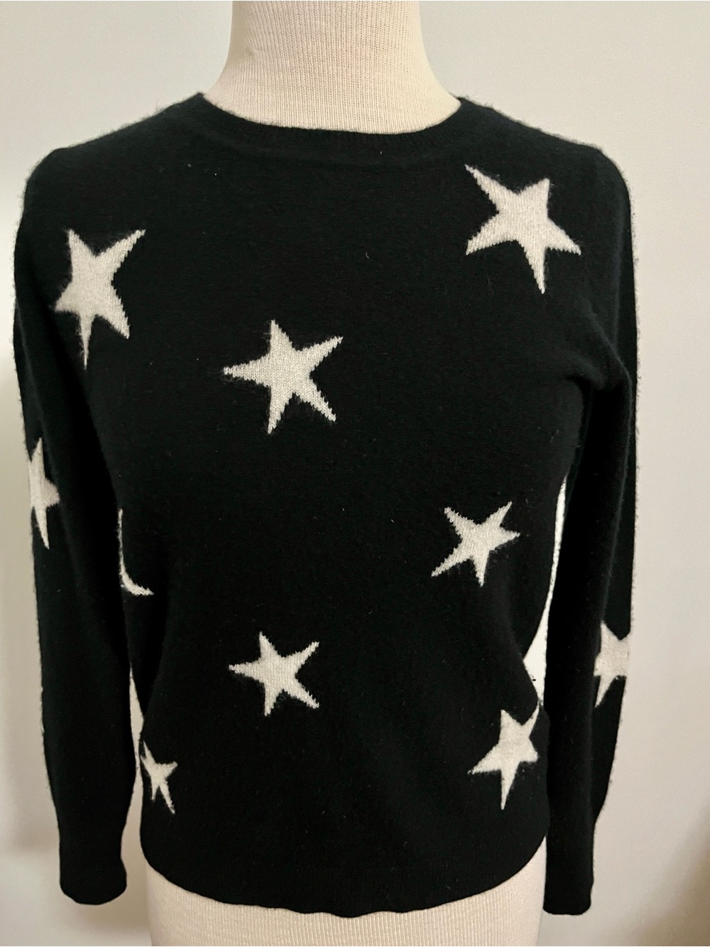 Cynthia Rowley Lucky Stars Cashmere Sweater